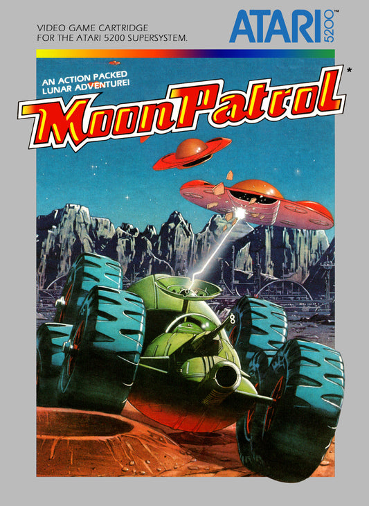 MOON PATROL  - ATARI5200