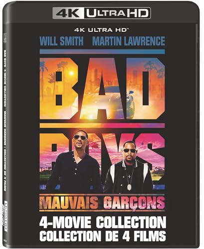 BAD BOYS: ULTIMATE COLLECTION - BLU-4K-4 MOVIE COLLECTION