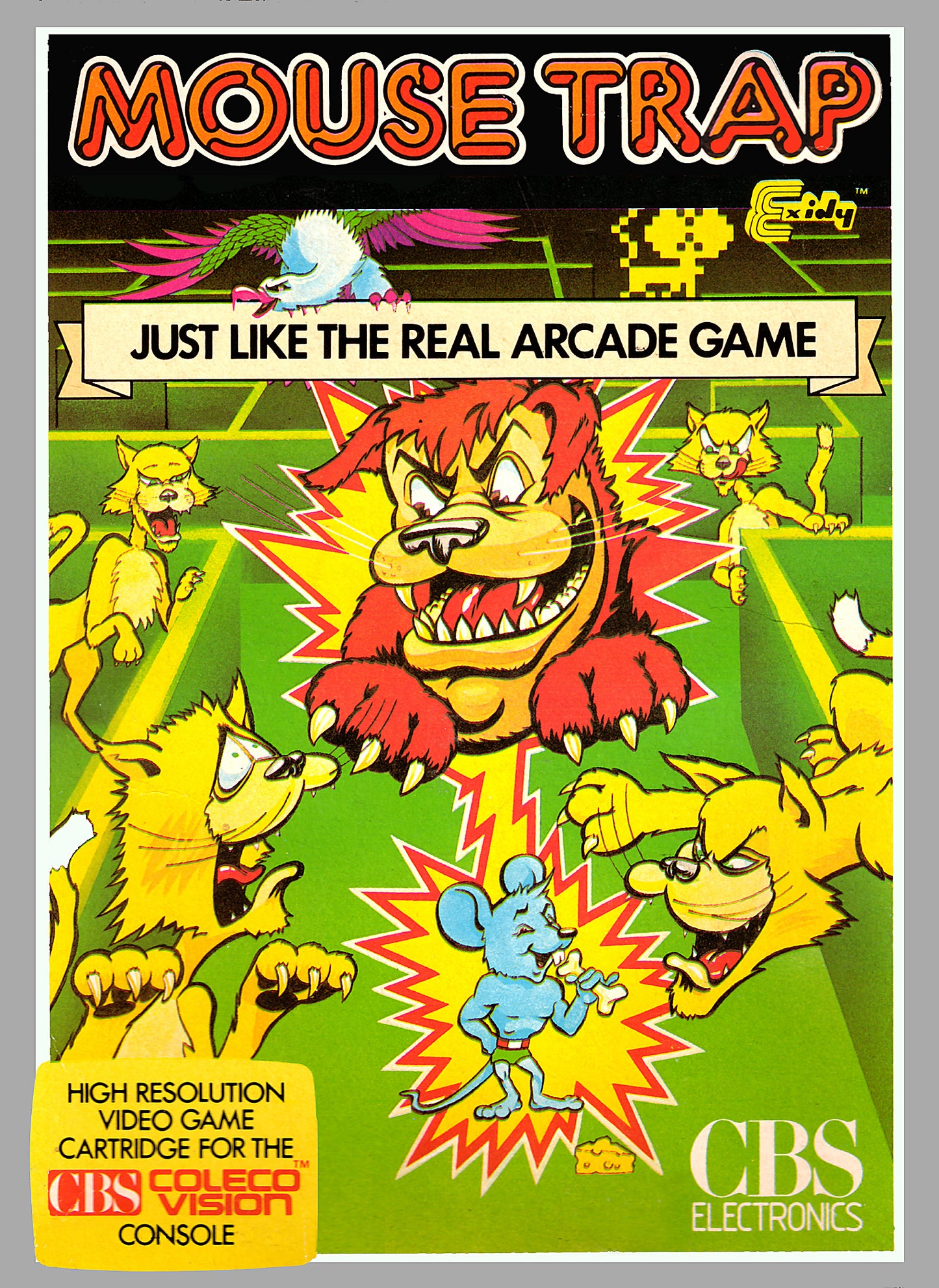 MOUSE TRAP  - COLECO