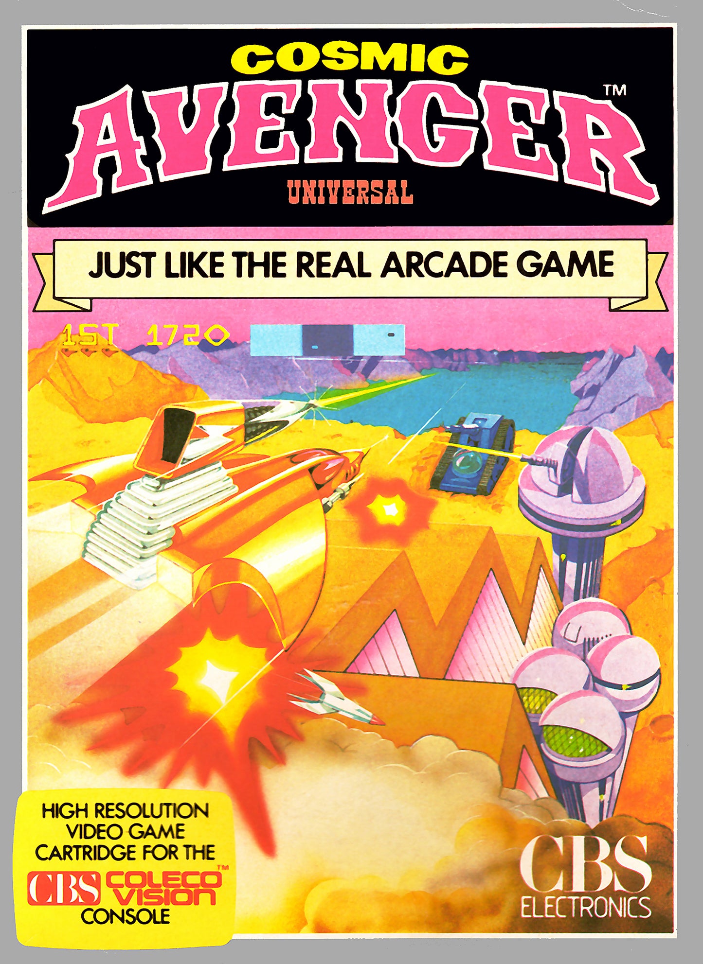COSMIC AVENGER  - COLECO