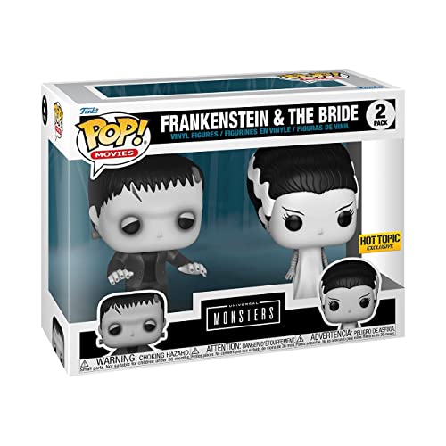 UNIVERSAL MONSTERS: FRANKENSTEIN & THE BRIDE (2 PACK) - FUNKO POP-EXCLUSIVE