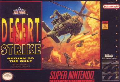 DESERT STRIKE: RETURN TO THE GULF  - SNES