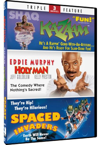 KAZAAM/HOLY MAN/SPACED INVADERS - DVD-TRIPLE FEATURE