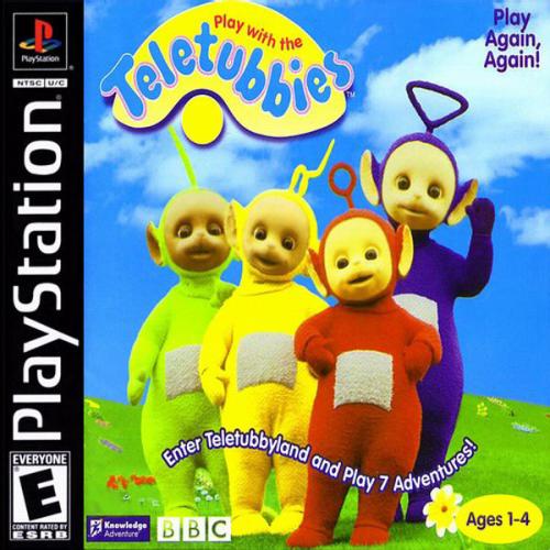 PLAY WITH THE TELETUBBIES  - PS1