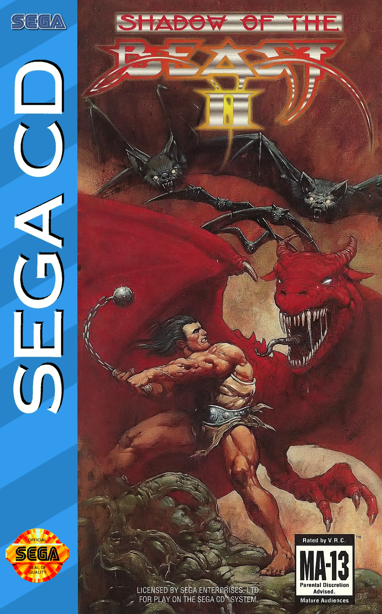 SHADOW OF THE BEAST II  - SEGACD