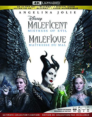 MALEFICENT: MISTRESS OF EVIL [4K ULTRA HD + BLU-RAY + DIGITAL] (BILINGUAL)