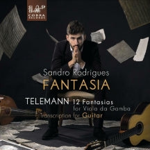 SANDRO RODRIGUES - FANTASIA: TELEMANN: 12 FANTASIAS FOR VIOLA DA GAMBA [CD]