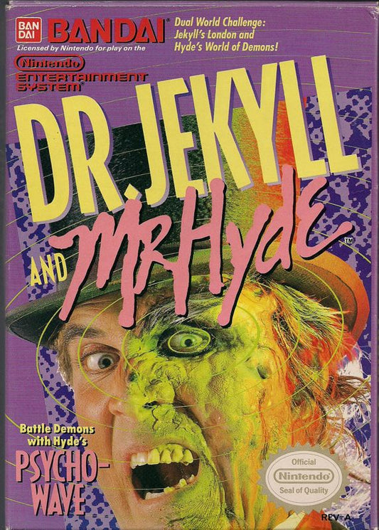 DR. JEKYLL & MR. HYDE  - NES (W/BOX)