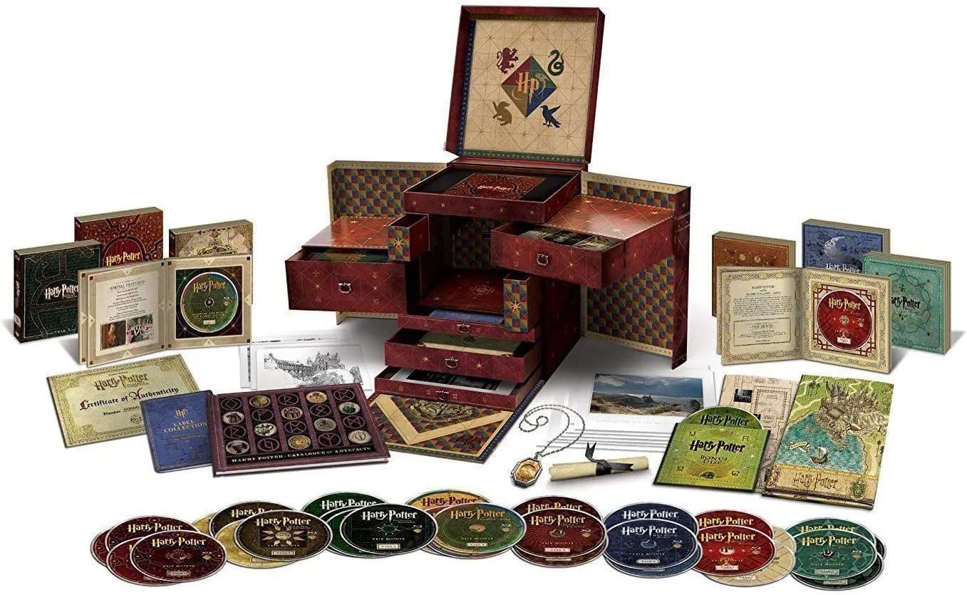 HARRY POTTER  - BLU-WIZARDS COLLECTION (35 DISCS)-INC. D
