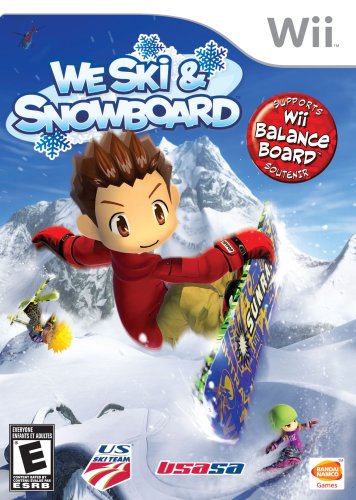 WE SKI AND SNOWBOARD - WII