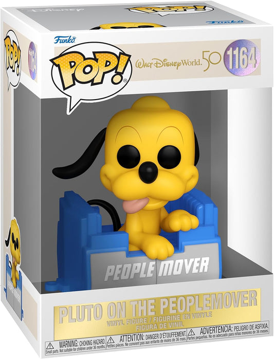 DISNEY WORLD 50: PLUTO ON THE PEOPLEMOVER #1164 - FUNKO POP!