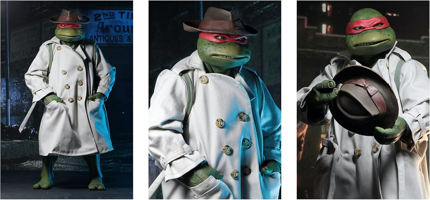 TMNT (1990 MOVIE): RAPHAEL IN DISGUISE (16.5") - NECA-1/24 SCALE