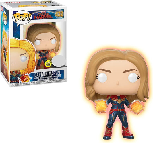 CAPTAIN MARVEL #432 - FUNKO POP!-EXCLUSIVE-GITD