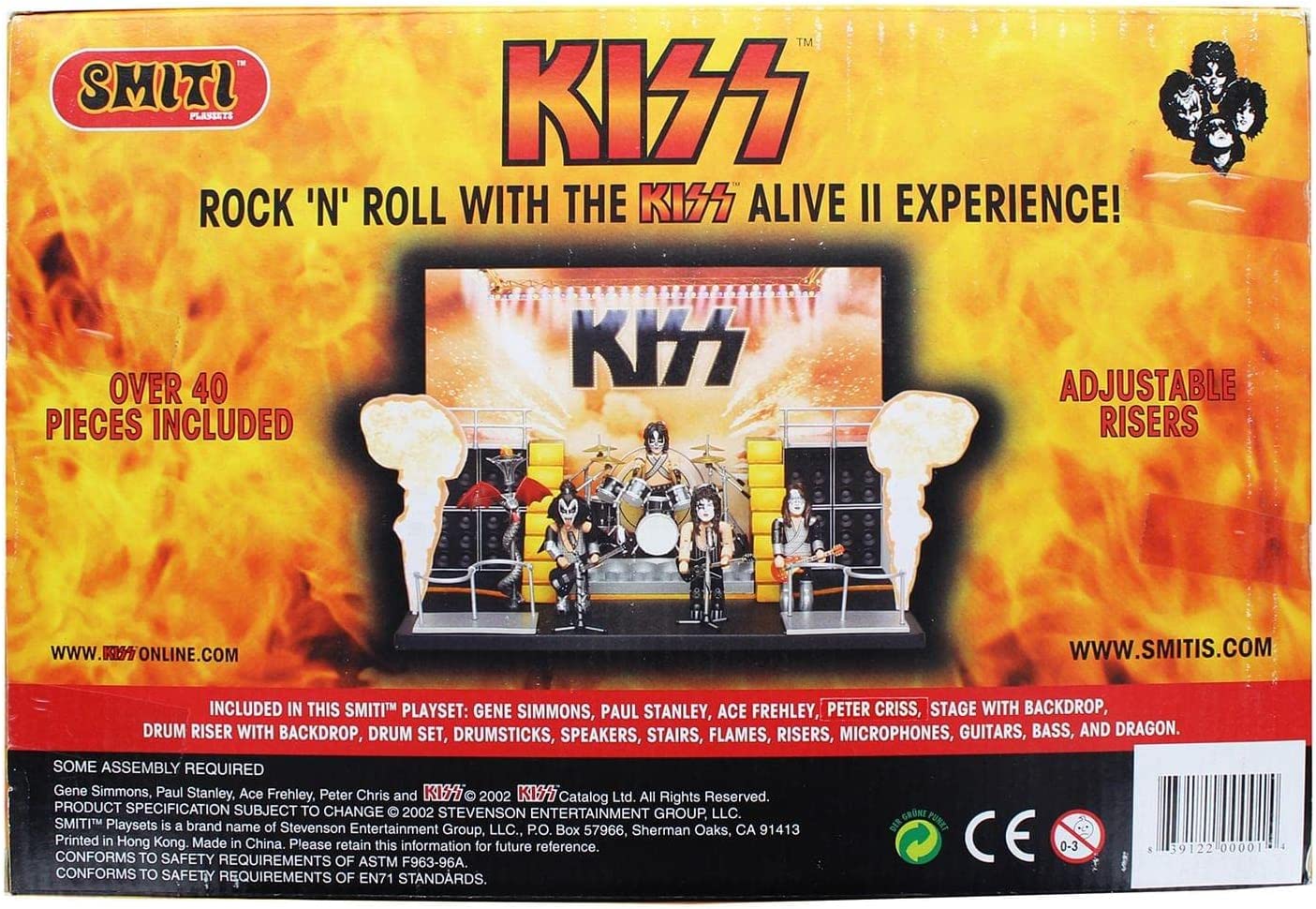 KISS ALIVE II (BAND SET WITH STAGE) - SMITI