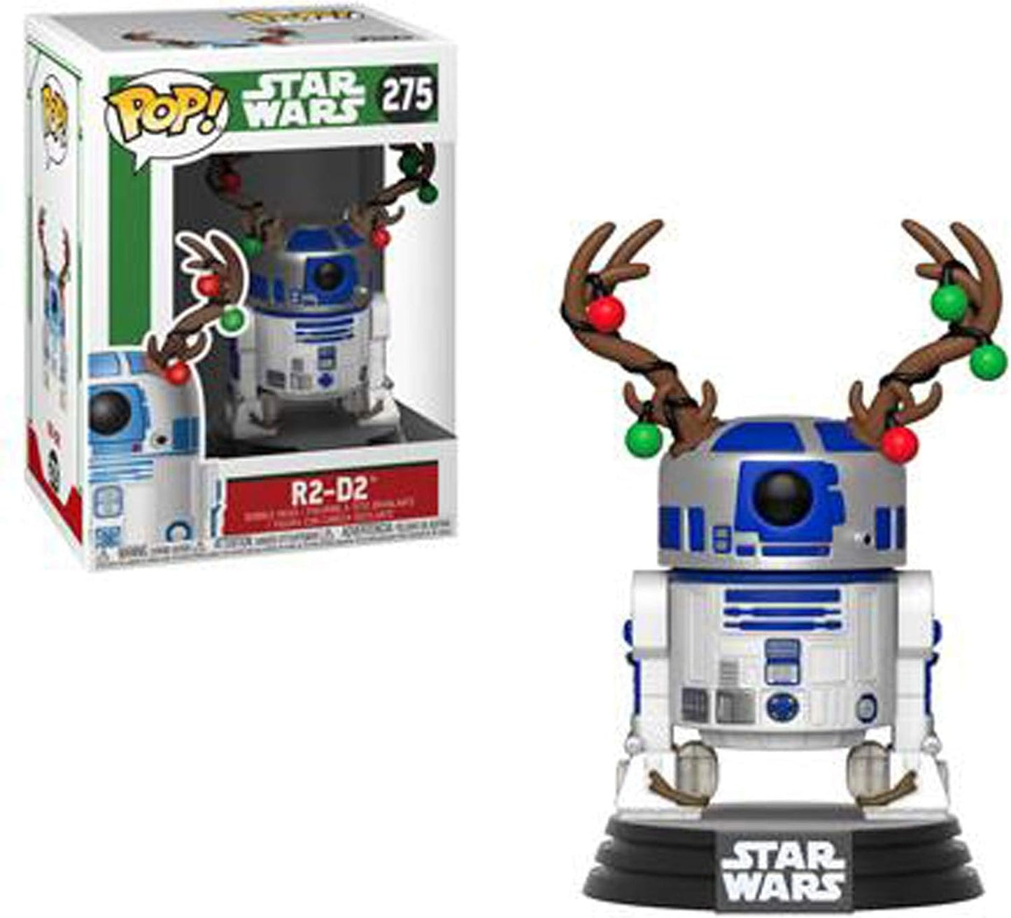 STAR WARS: HOLIDAY R2D2 #275 & C3PO #276 - FUNKO POP!-SET OF 3