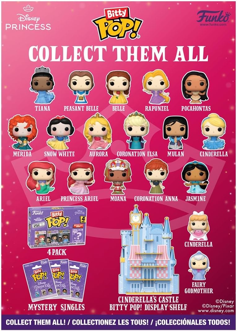 DISNEY PRINCESS: COUNTDOWN CALLENDAR - BITTY POP!