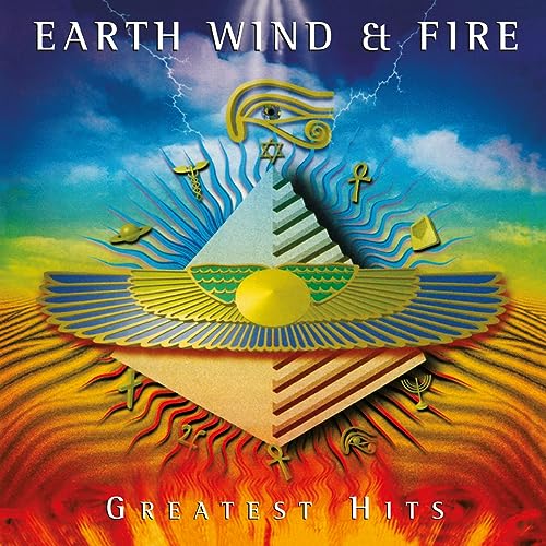 EARTH, WIND & FIRE - GREATEST HITS (FLAMING COLOURED VINYL)