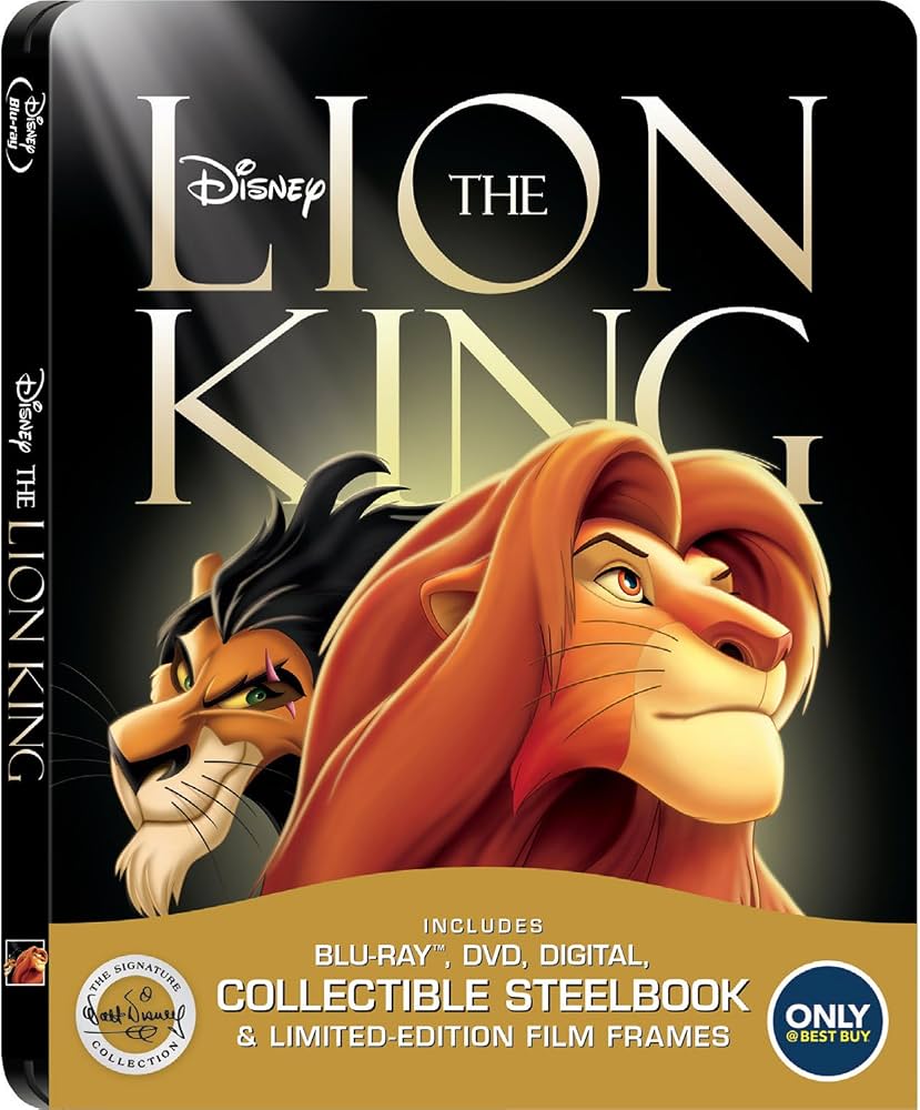 LION KING  - BLU-SIGNATURE COLLECTION-STEELBOOK