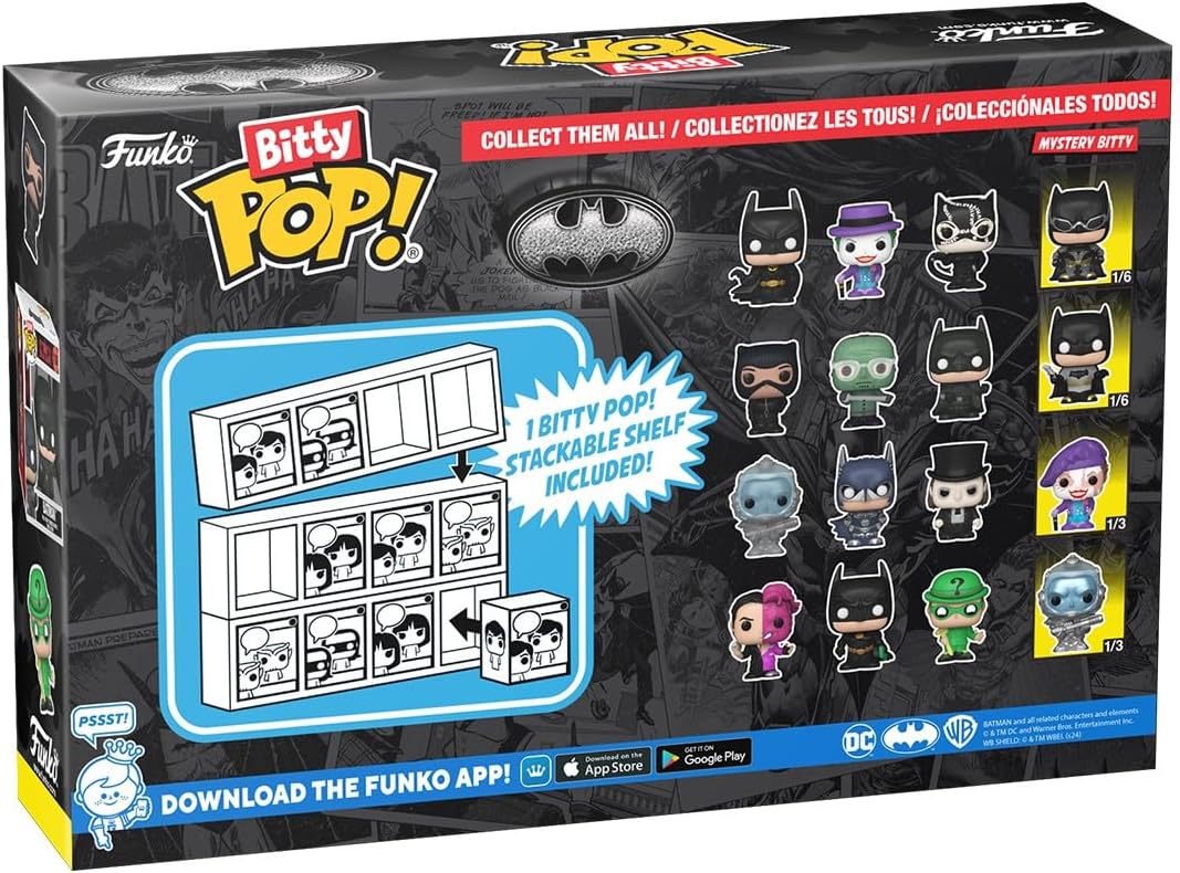 BATMAN FOREVER (4 PACK) - BITTY POP!