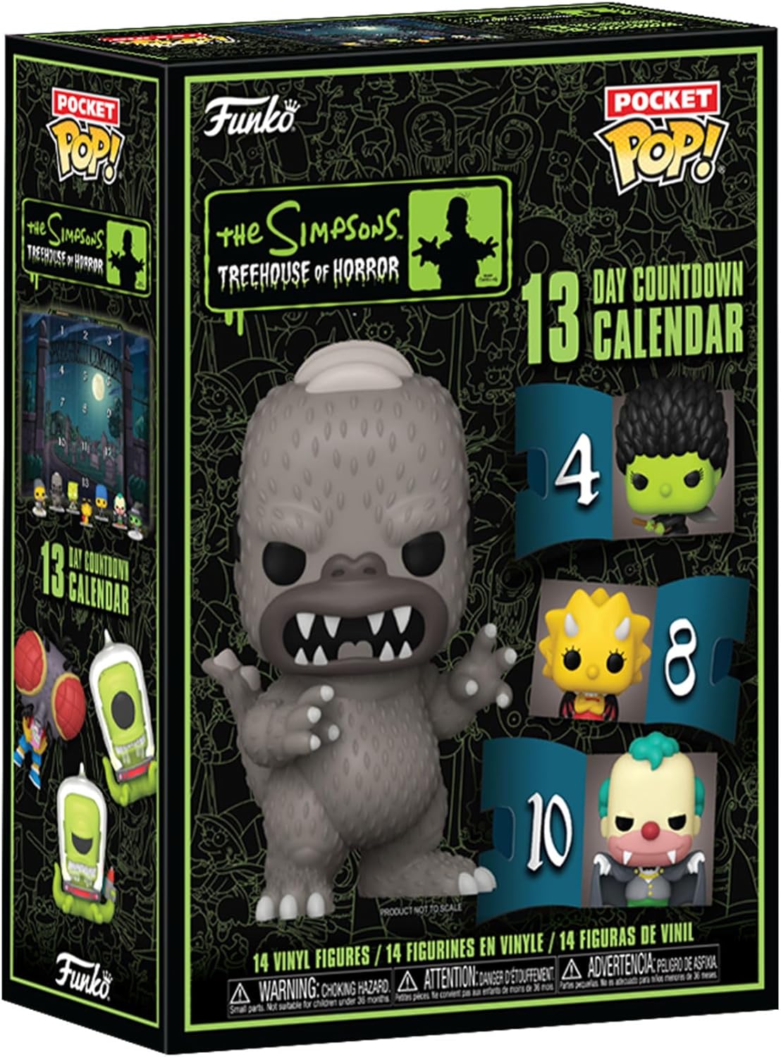 SIMPSONS TREEHOUSE OF HORROR: 13 ADVENT COUTDOWN - POCKET POP!