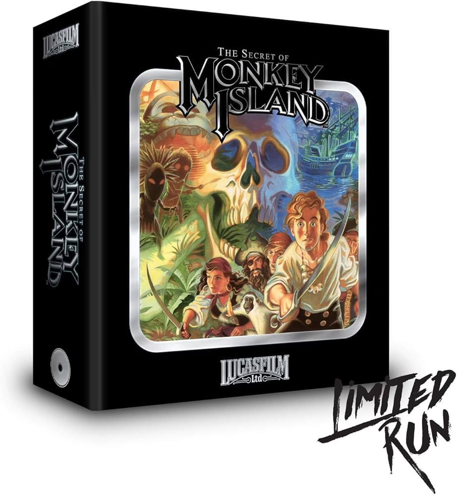 SECRET OF MONKEY ISLAND - SEGACD-LIMITED RUN BOXSET (SEALED)