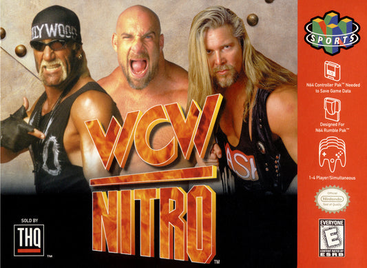 WCW NITRO  - N64 (W/BOX & MANUAL)