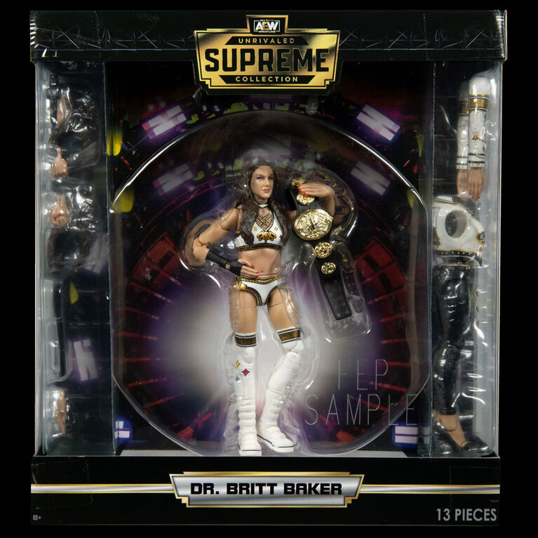 AEW WRESTLING: DR. BRITT BAKER - UNRIVALED SUPREME COLLECTION