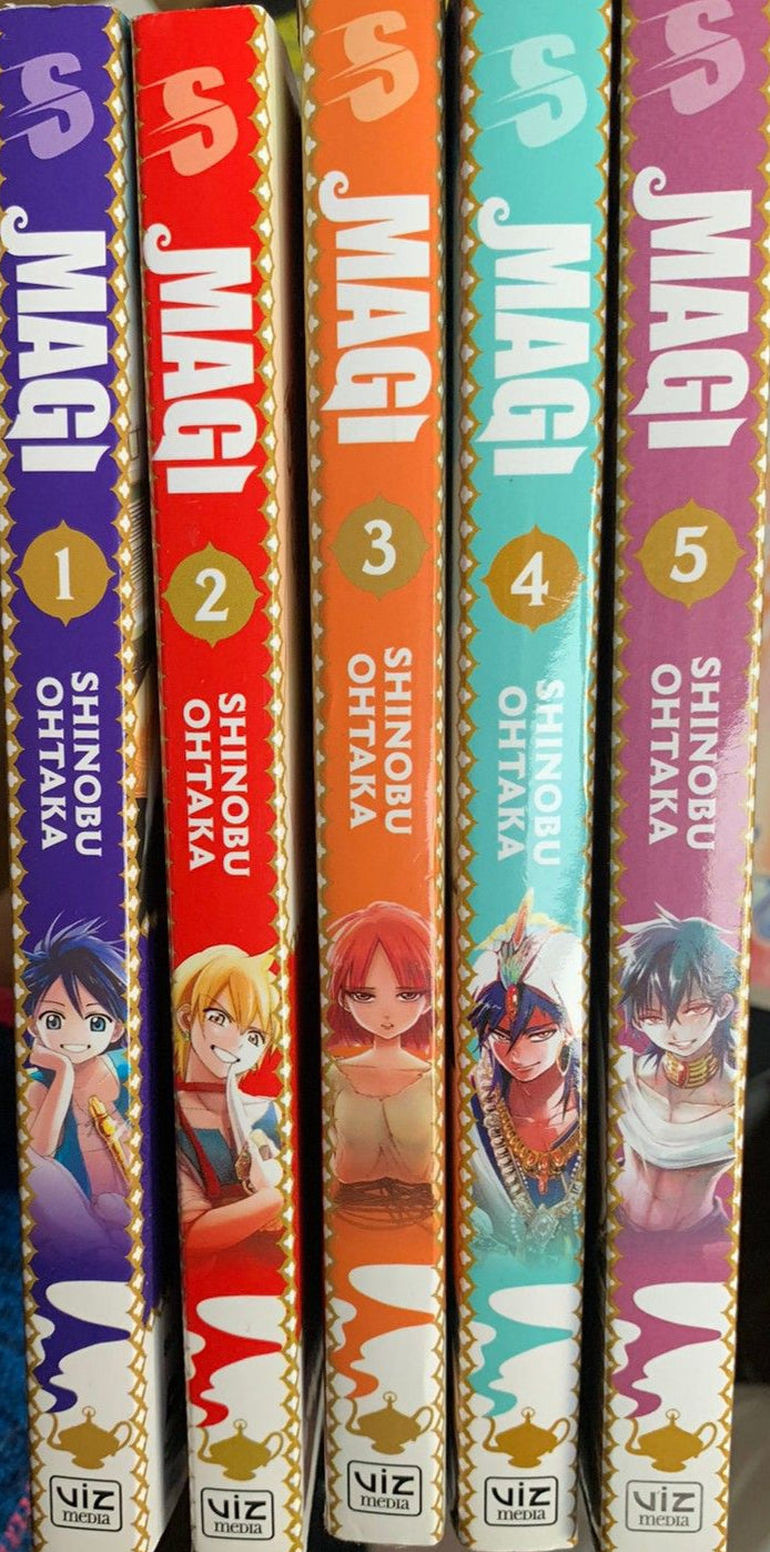 MAGI - MANGA-VOL. 1-5