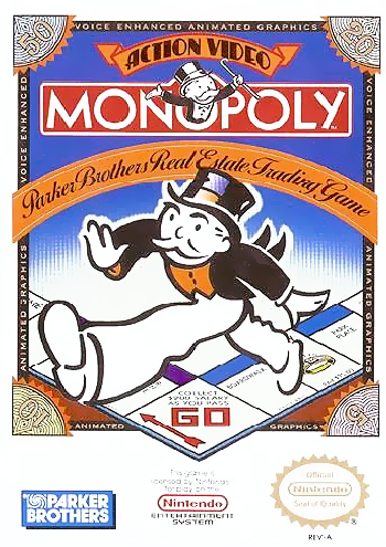 MONOPOLY  - SNES (W/BOX)