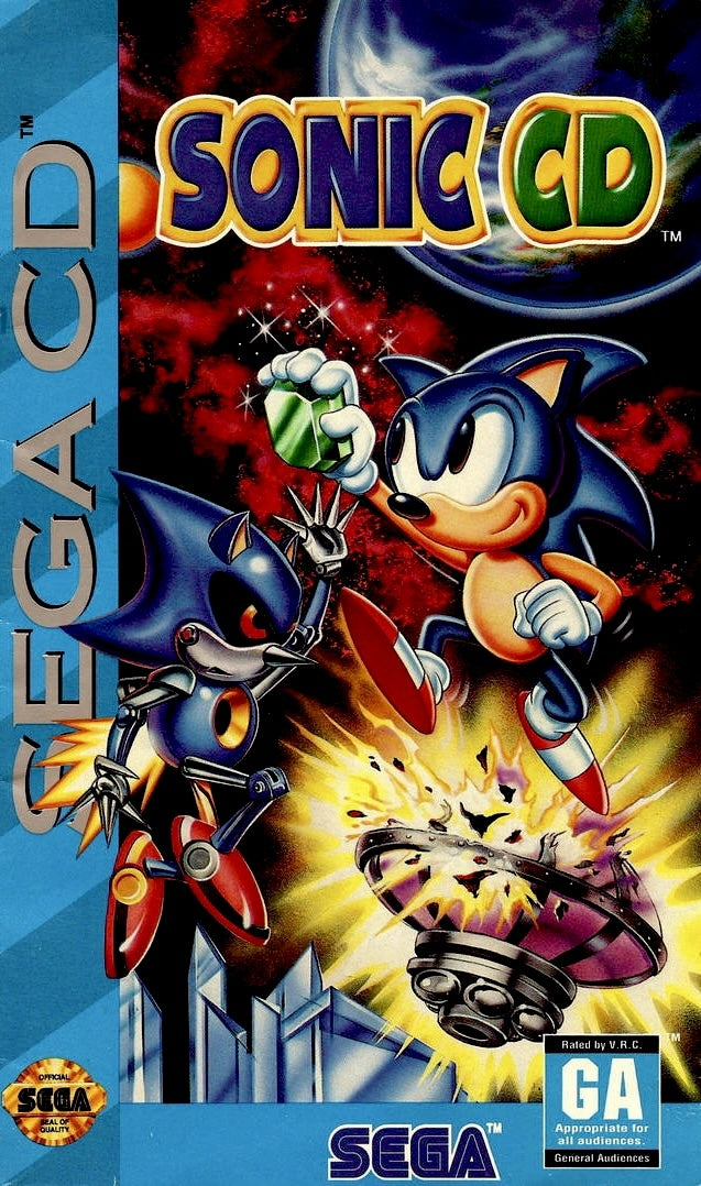 SONIC CD  - SEGACD