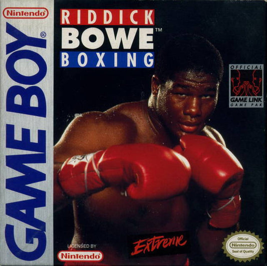 RIDDICK BOWE BOXING  - SNES (W/BOX)