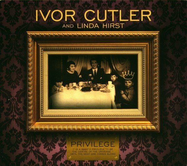 CUTLER, IVOR  - PRIVILEGE