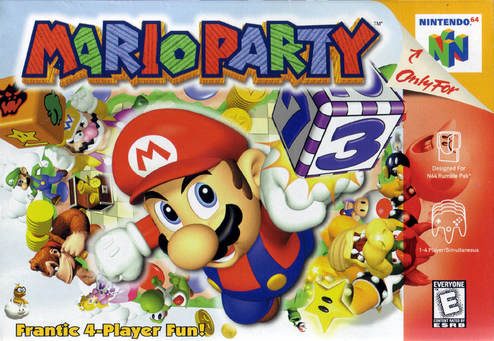 MARIO PARTY  - N64 (W/BOX)