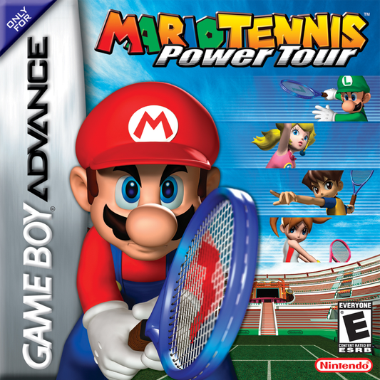 MARIO TENNIS POWER TOUR  - GBA