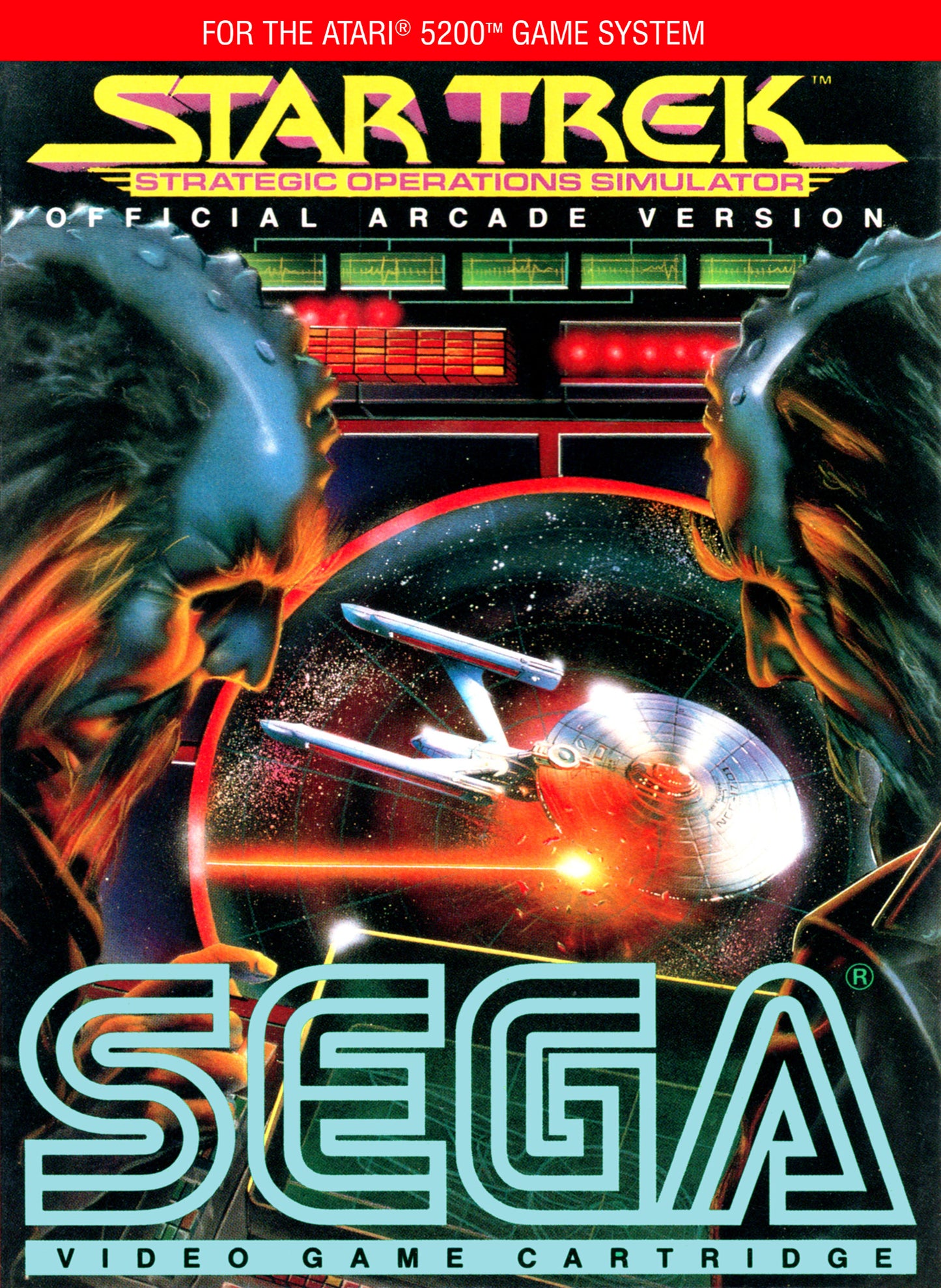 STAR TREK: STRATEGIC OPERATIONS SIMULATO  - ATARI5200
