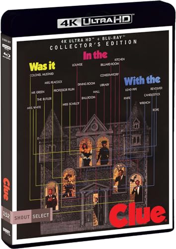 CLUE (1985) - COLLECTOR'S EDITION 4K ULTRA HD + BLU-RAY