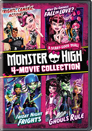 MONSTER HIGH - DVD-4 MOVIE COLLECTION