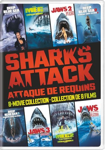 SHARK ATTACK COLLECTION - DVD-8 FILM COLLECTION