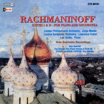 SERGEI RACHMANINOFF - SUITES I & II FOR PIANO AND ORCHESTRA [CD]