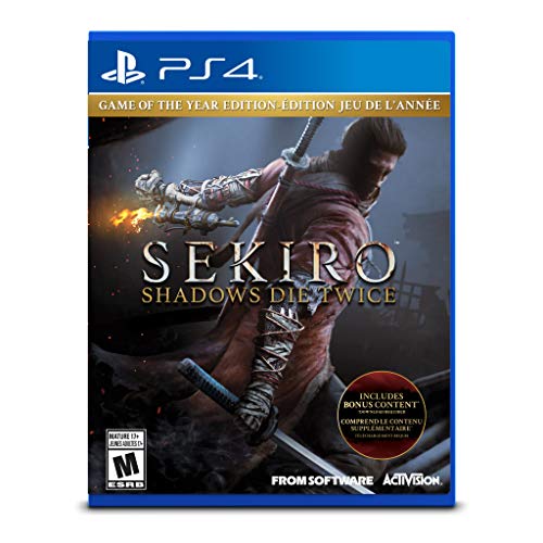 SEKIRO: SHADOWS DIE TWICE - GAME OF THE YEAR EDITION - PLAYSTATION 4 (PACKAGING MAY VARY)