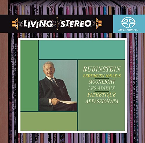RUBINSTEIN, ARTUR - BEETHOVEN SONATAS: MOONLIGHT, LES ADIEUX