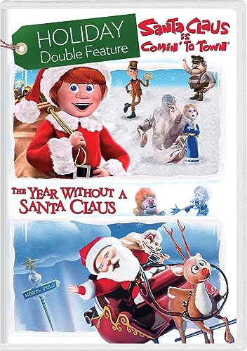 SANTA CLAUS IS COMIN' TO TOWN / THE YEAR WITHOUT A SANTA CLAUS - HOLIDAY DOUBLE FEATURE [DVD]