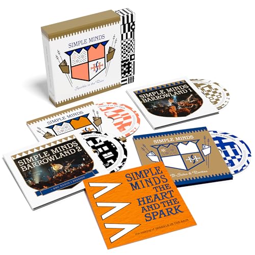 SIMPLE MINDS - SPARKLE IN THE RAIN (4 CD BOX SET)