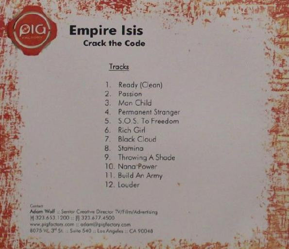 EMPIRE ISIS  - CRACK THE CODE