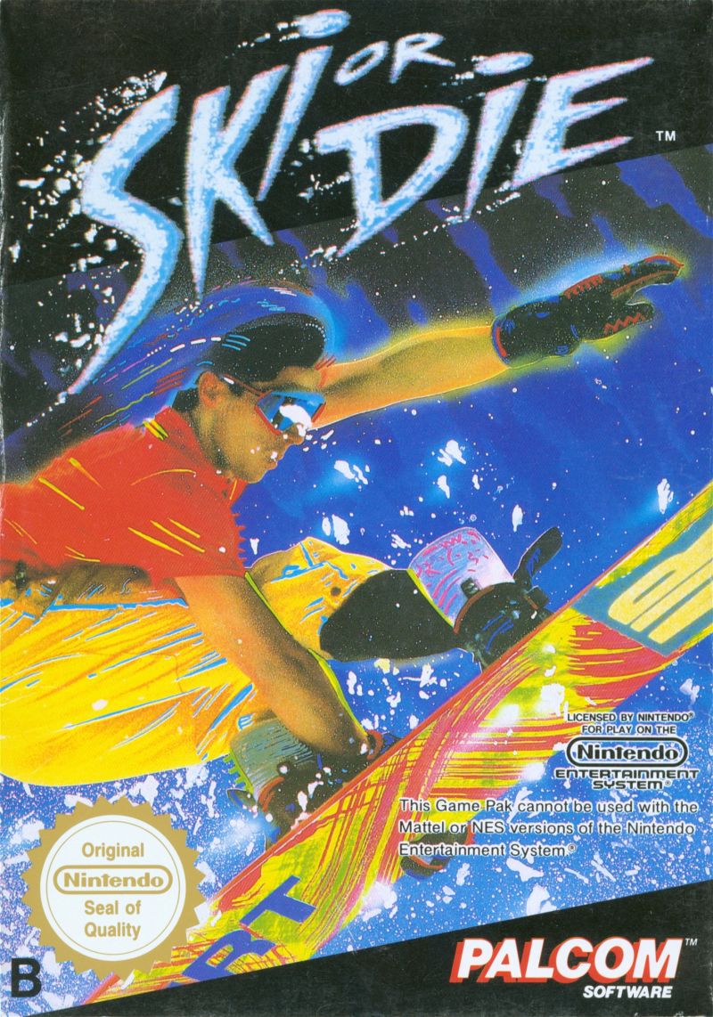 SKI OR DIE  - NES