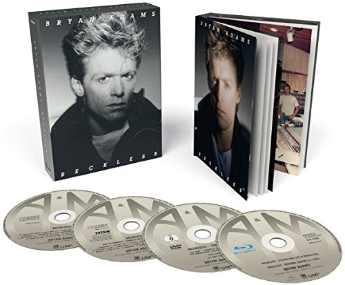 ADAMS, BRYAN - RECKLESS - 30TH ANNIVERSARY (SUPER DELUXE BOX SET)  [CD + DVD + BLU-RAY AUDIO]