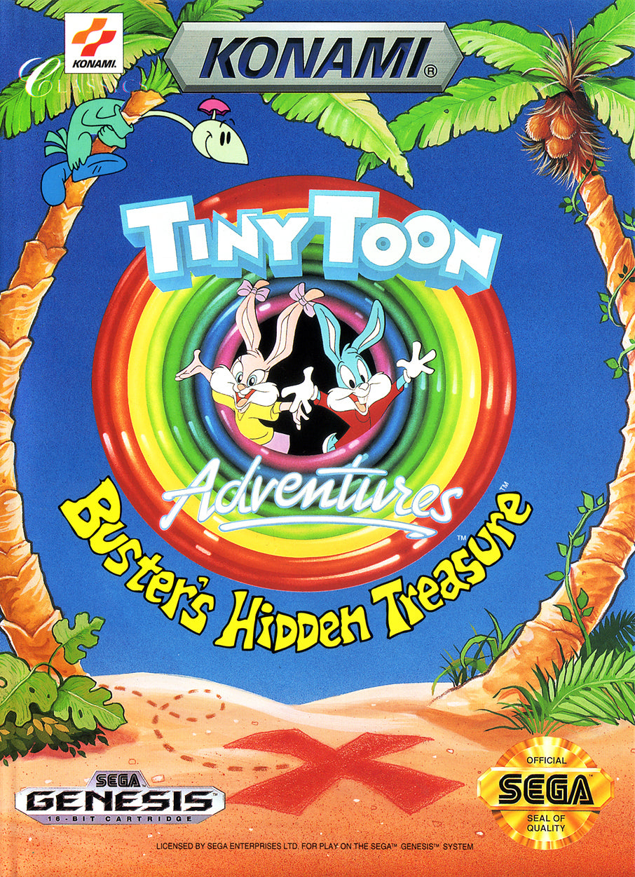 TINY TOON ADVENTURES: BUSTER'S HIDDEN TR  - GENESIS