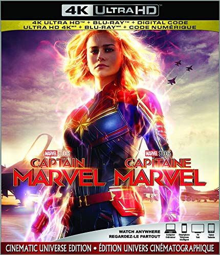 CAPTAIN MARVEL  [4K ULTRA HD + BLU-RAY + DIGITAL] (BILINGUAL)