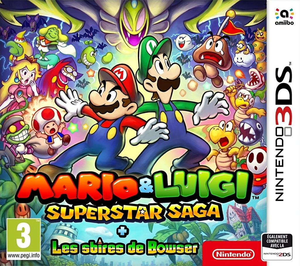 MARIO & LUIGI: SUPERSTAR SAGA + BOWSER'S  - 3DS