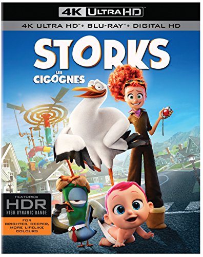 STORKS (BILINGUAL) [UHD + BLU-RAY + DVD + UV DIGITAL COPY]